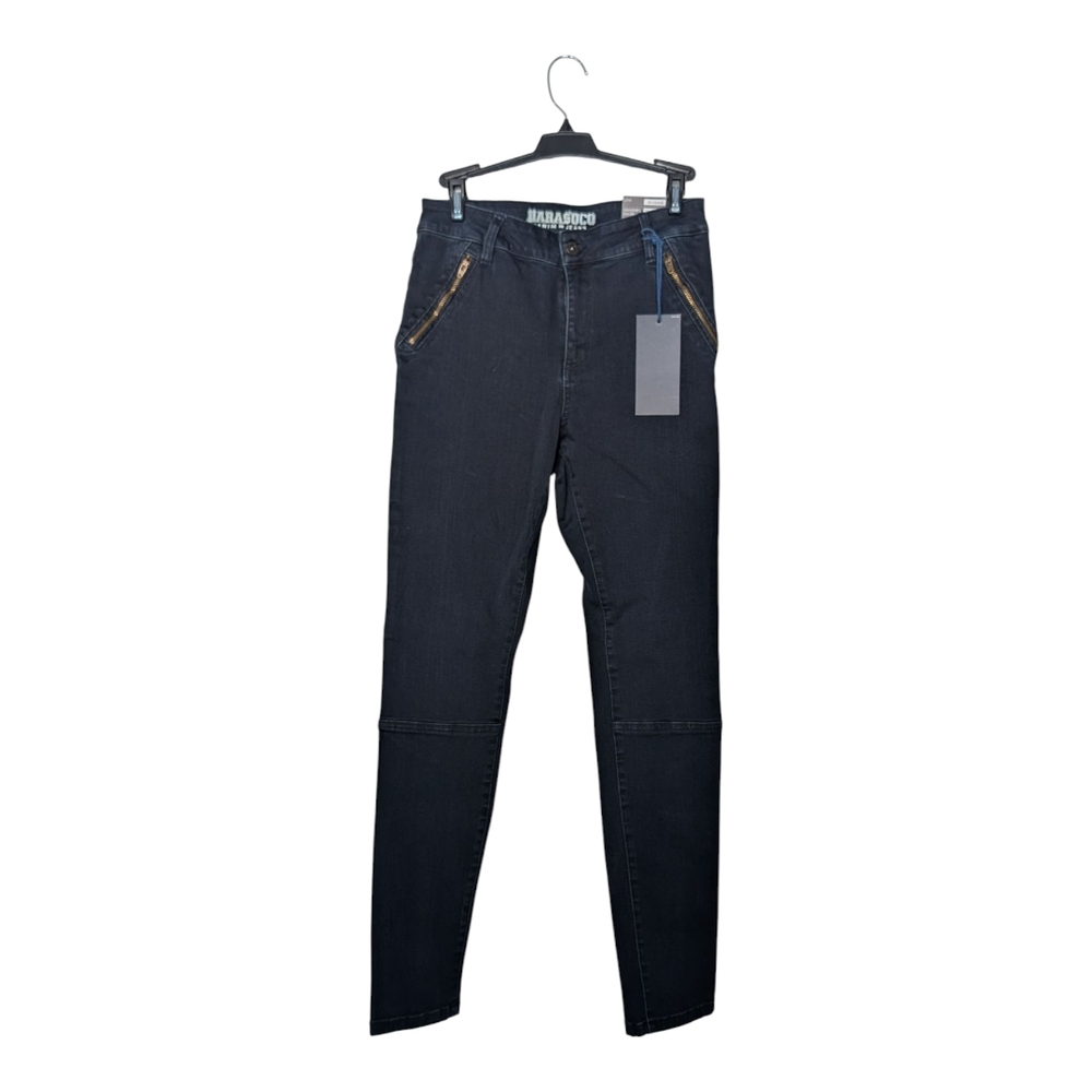 Parasuco Dark Blue Skinny Jeans Leggins High Waist